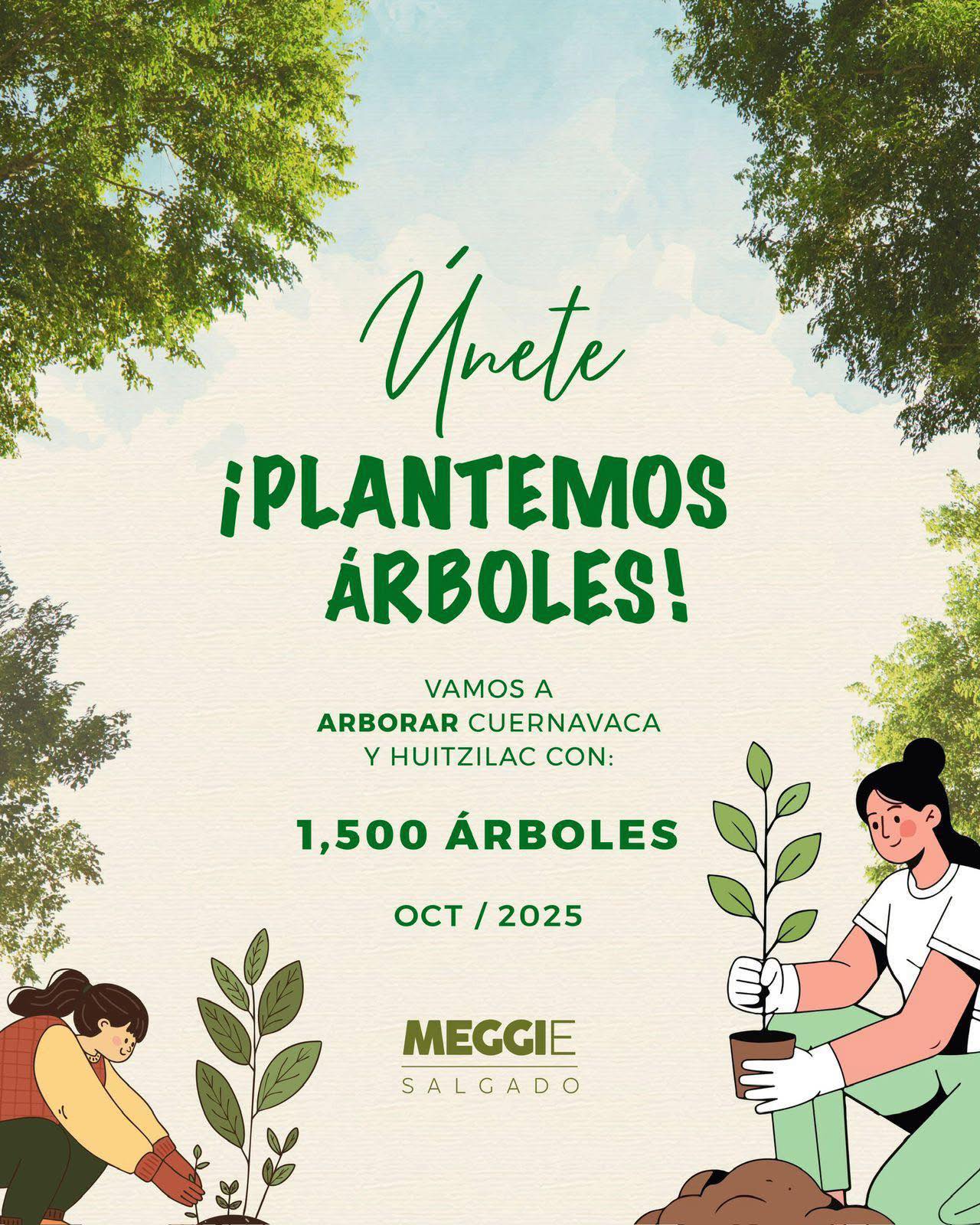 Campaña plantemos árboles
